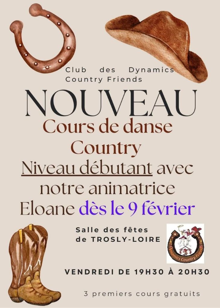 You are currently viewing Cours de danse Country